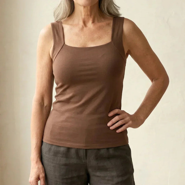 Luna | Style & Comfort Tank Top with Integrated Bra