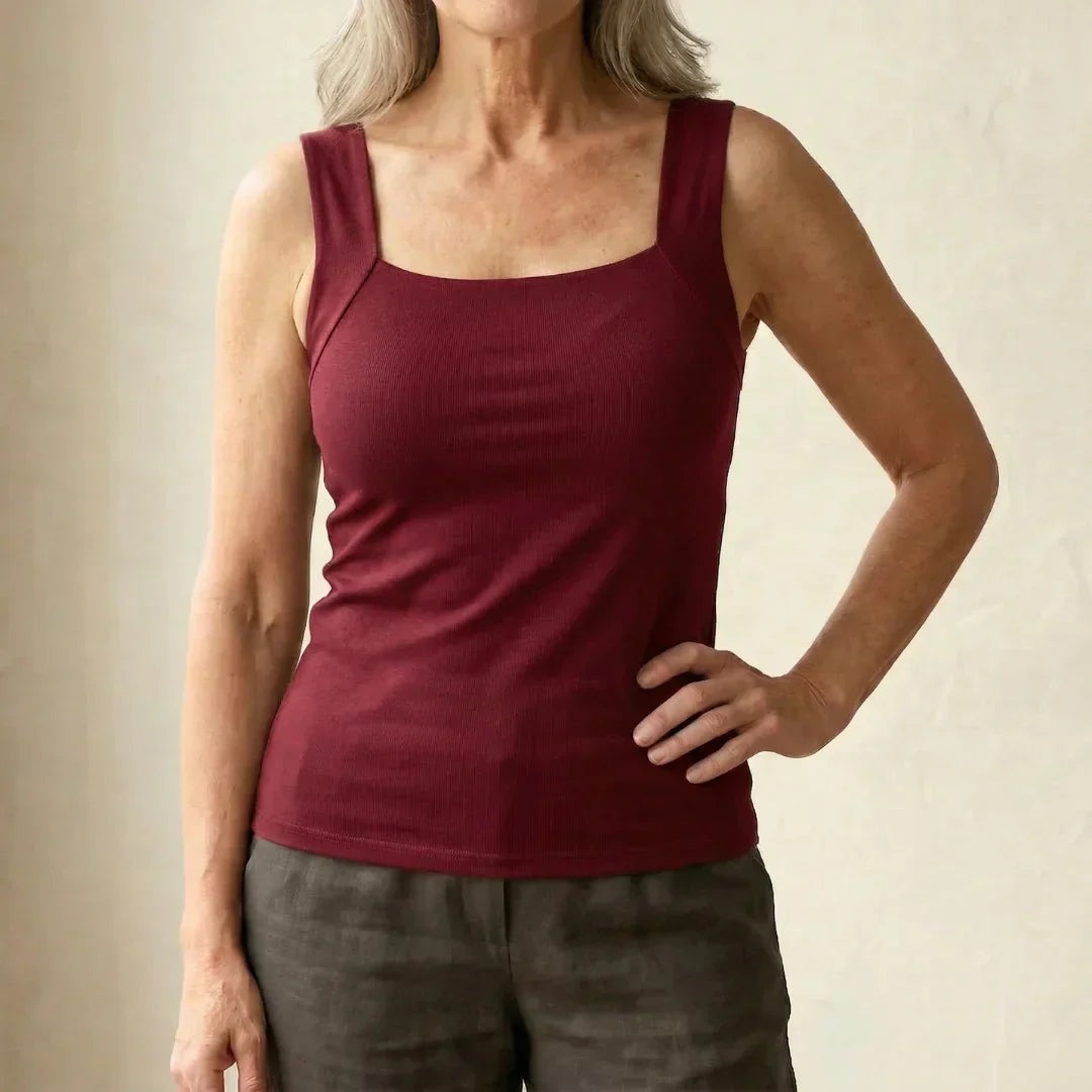Luna | Style & Comfort Tank Top with Integrated Bra