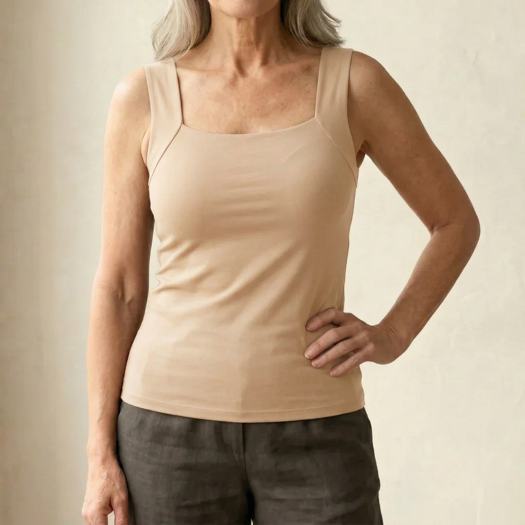 Luna | Style & Comfort Tank Top with Integrated Bra