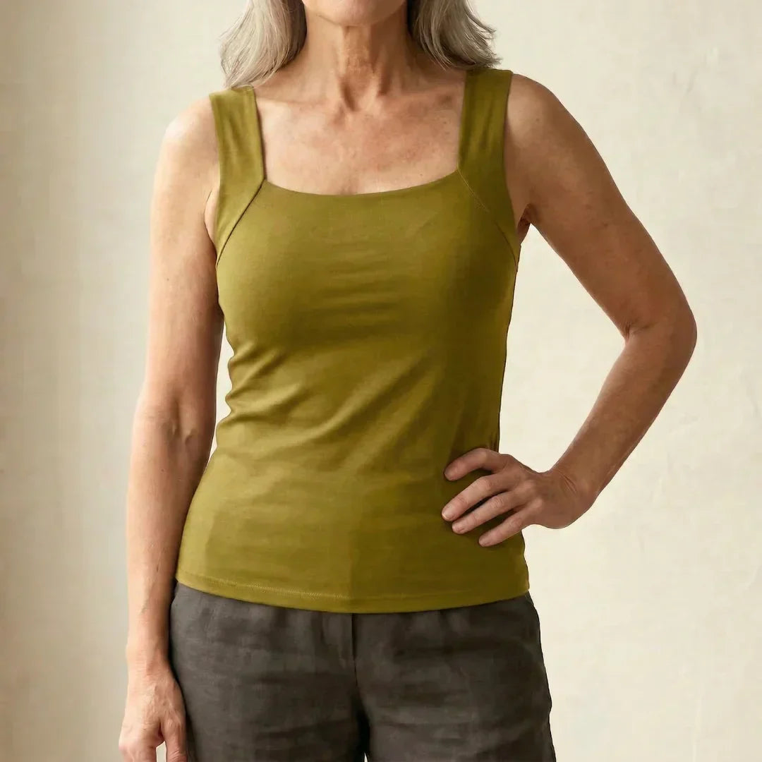 Luna | Style & Comfort Tank Top with Integrated Bra
