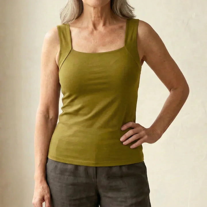 Luna | Style & Comfort Tank Top with Integrated Bra