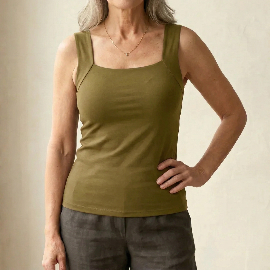 Luna | Style & Comfort Tank Top with Integrated Bra