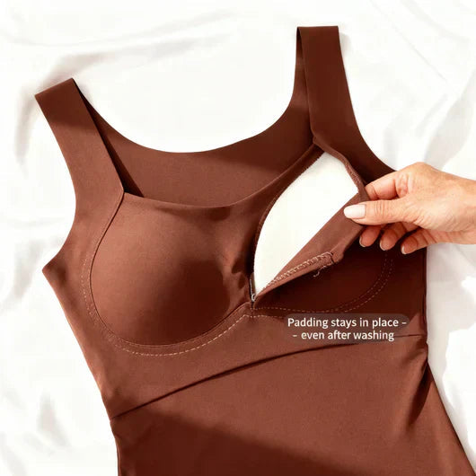 Luna | Style & Comfort Tank Top with Integrated Bra