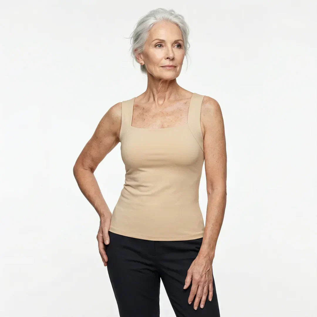 Luna | Style & Comfort Tank Top with Integrated Bra
