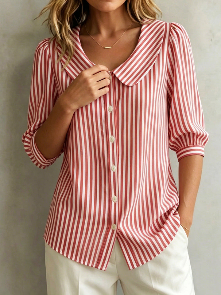 Cassia Striped Blouse