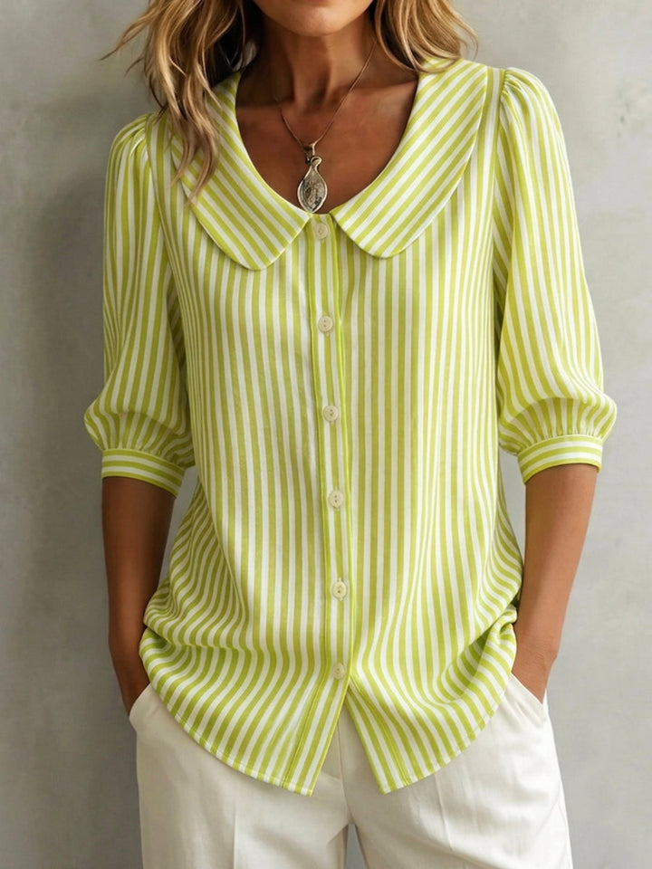 Cassia Striped Blouse