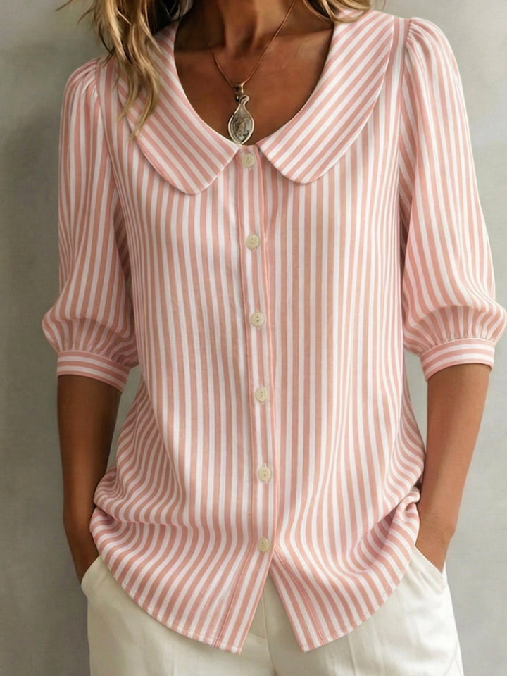 Cassia Striped Blouse