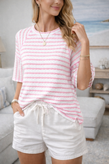 Naomi | Women’s Striped Coastal T-Shirt