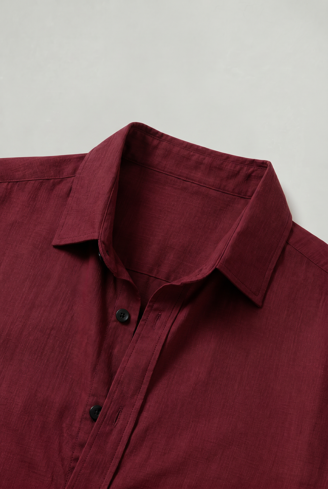 Men's Linen Buttoned Short Sleeve Shirt and Shorts Two Piece Set