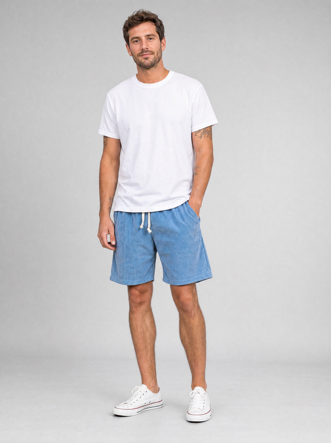 Men’s Corduroy Shorts – Relaxed Fit Summer Style
