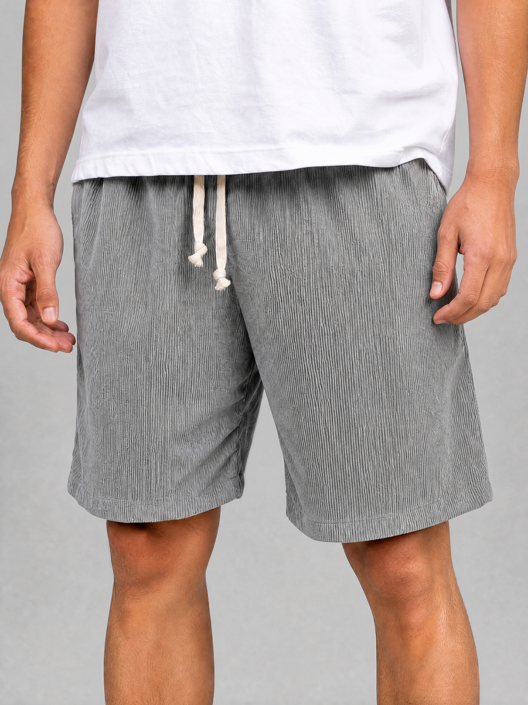 Men’s Corduroy Shorts – Relaxed Fit Summer Style