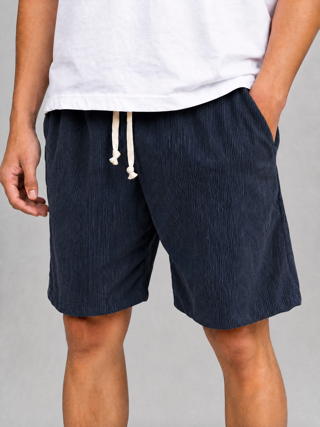 Men’s Corduroy Shorts – Relaxed Fit Summer Style