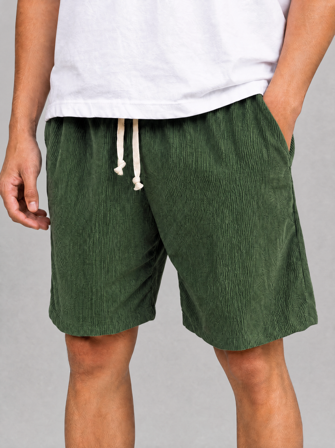 Men’s Corduroy Shorts – Relaxed Fit Summer Style