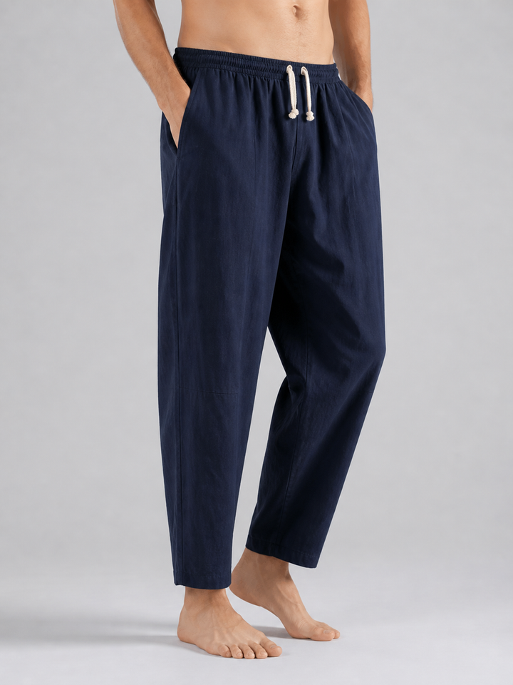 Men’s Cotton Comfortable Trousers – Casual Fit