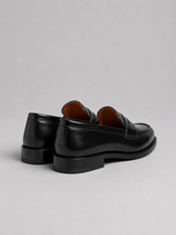 Men’s Leather Penny Loafers – Classic Formal Smart Casual Shoes