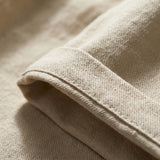 Men’s Pleated Linen Look Shorts – Tailored Summer Fit