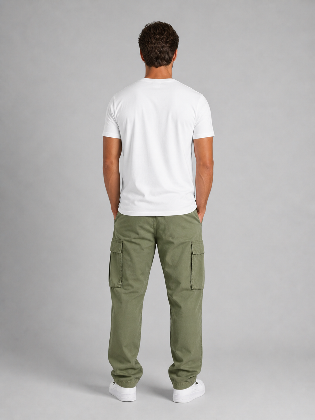 Men’s Relaxed Fit Cargo Trousers – Everyday Utility Style