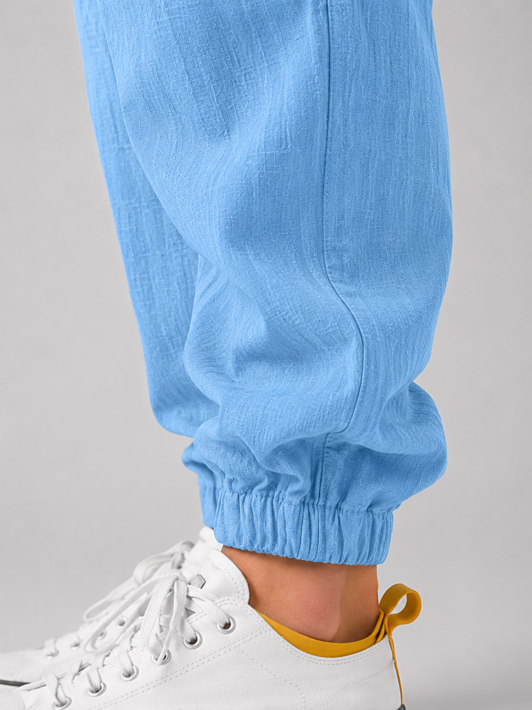 Men’s Relaxed Fit Linen Style Trousers – Summer Comfort Style