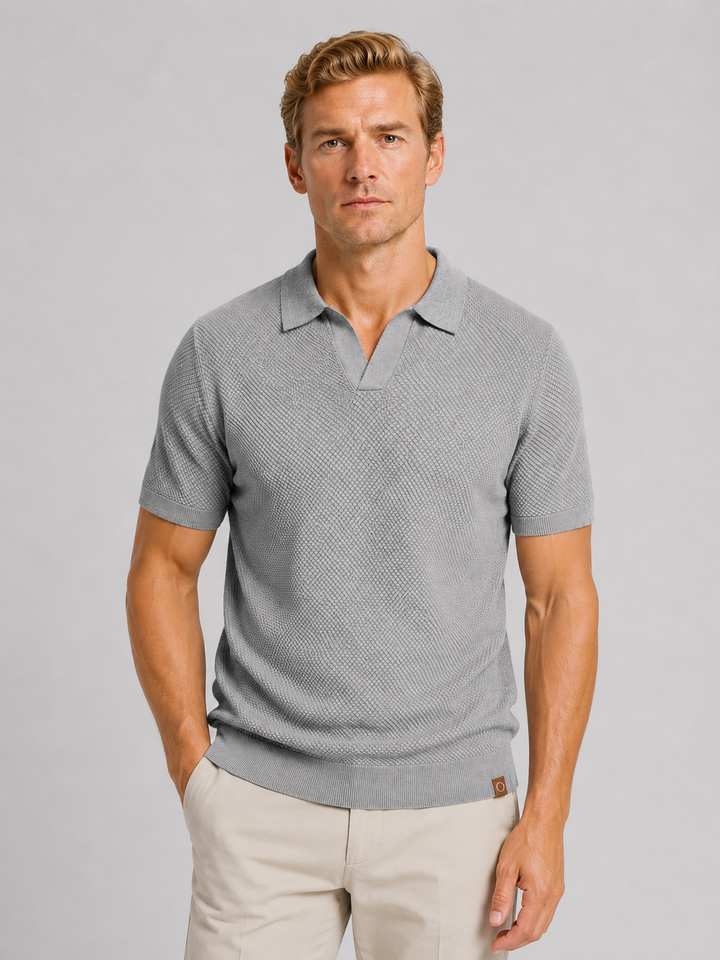Cassian Textured Polo