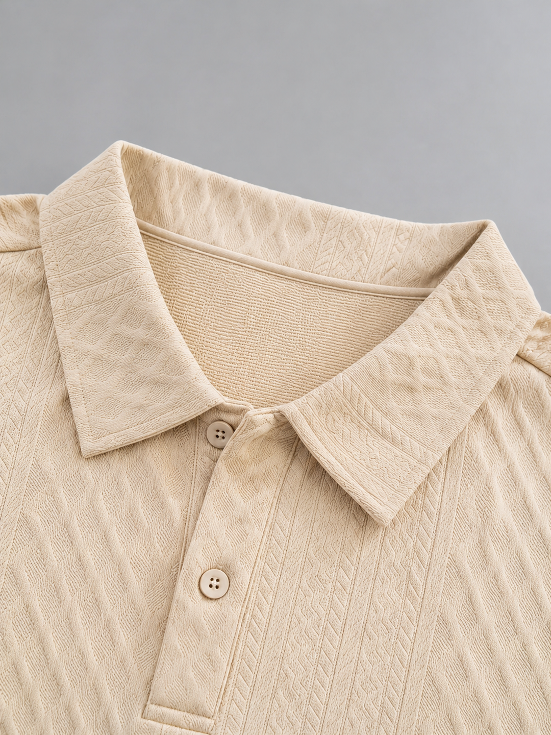 Men's Textured Polo Shirt & Shorts Set – Summer Holiday Co-Ord