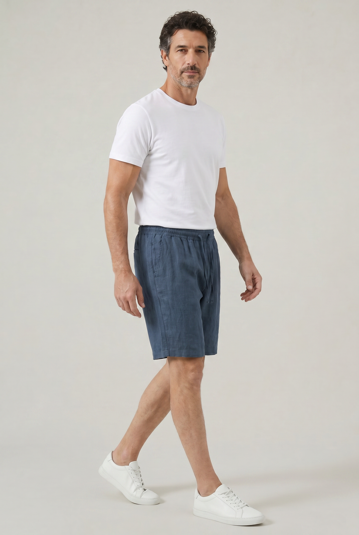 Men's Summer Linen Shorts