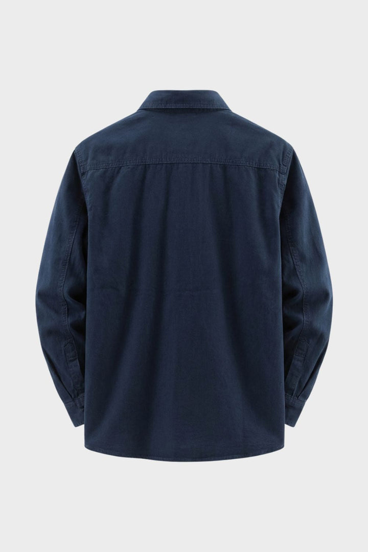 Wendell Shirt with Chest Pockets and Button Placket
