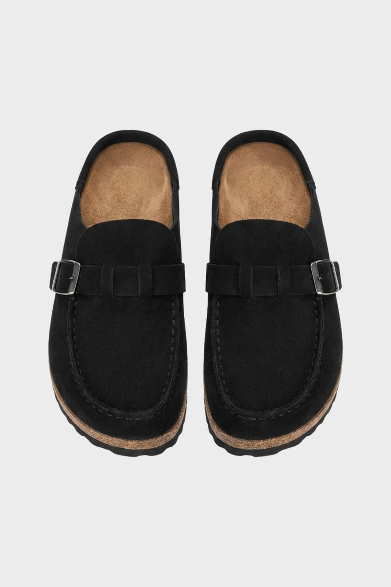 Delphine Suede Clogs