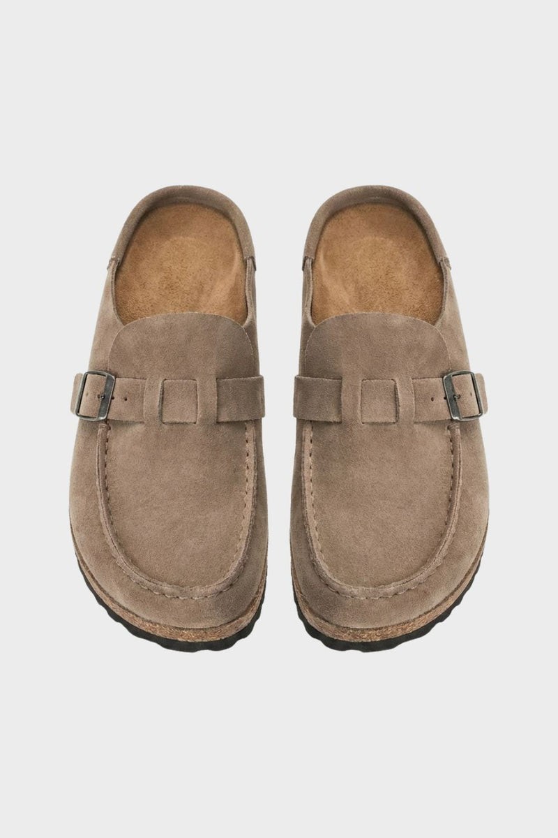 Delphine Suede Clogs