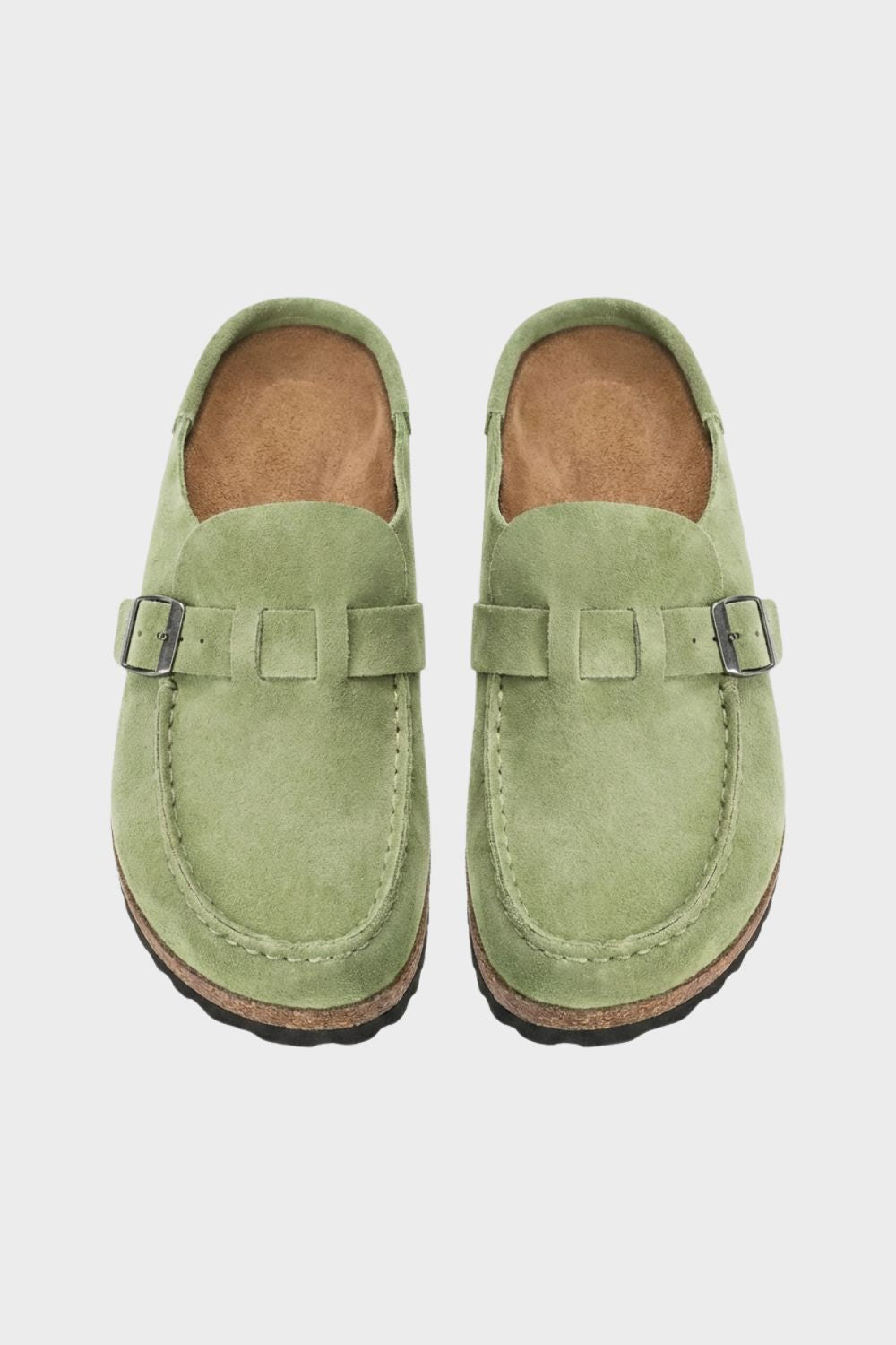Delphine Suede Clogs