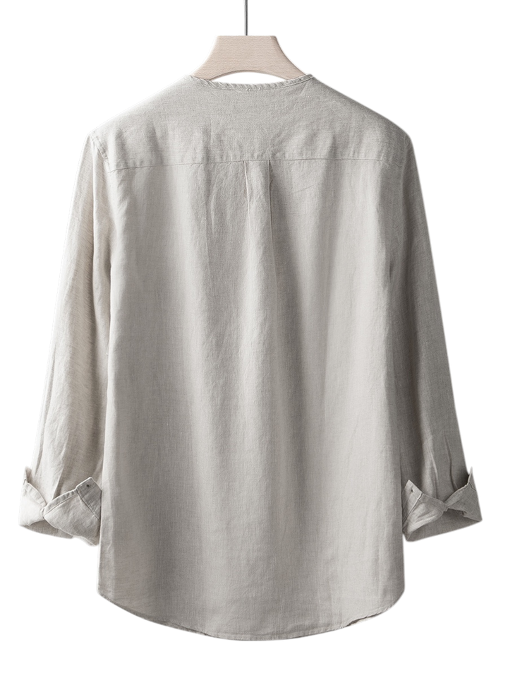 Drift Henley Linen Shirt
