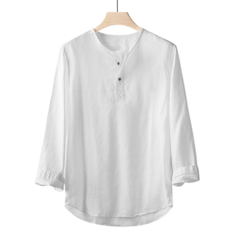 Drift Henley Linen Shirt