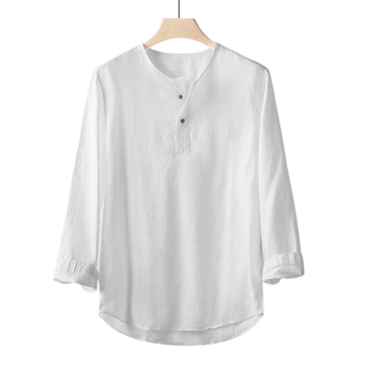Drift Henley Linen Shirt