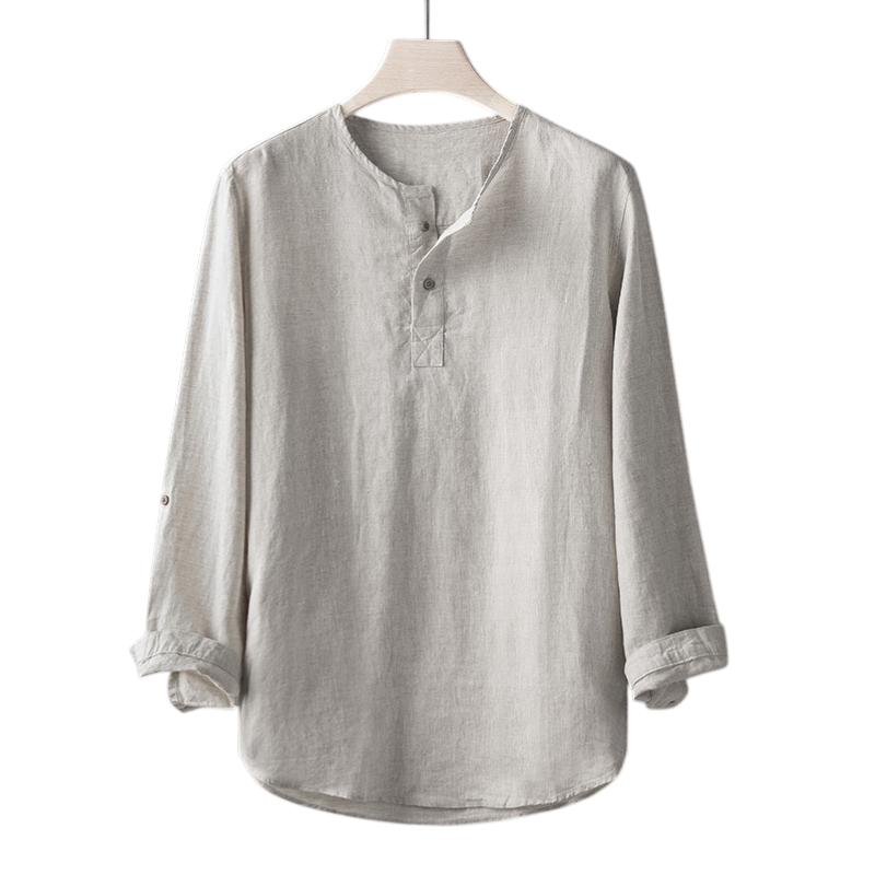 Drift Henley Linen Shirt