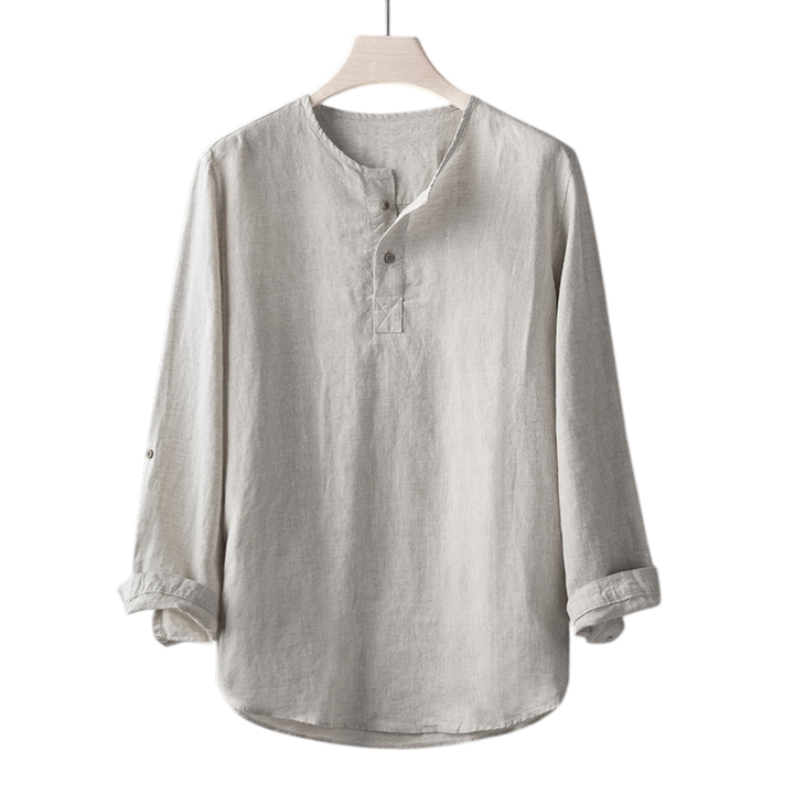 Drift Henley Linen Shirt