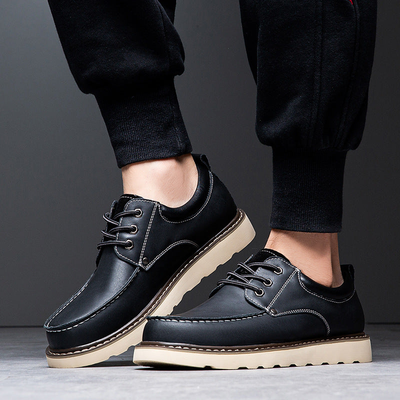 Coleman Leather Apron Toe Shoes
