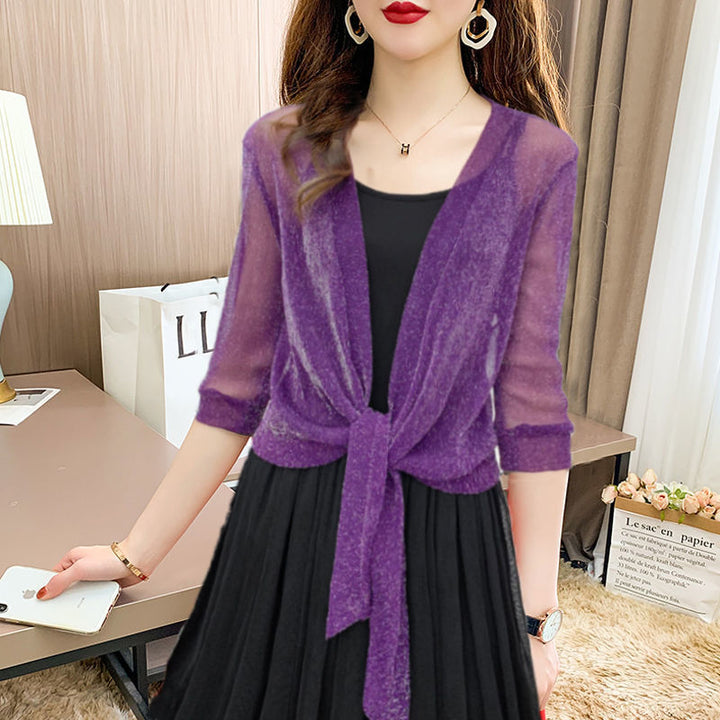 Pearl Sheer Cardigan