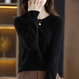 Pull en cachemire Liora | Col rond, élégant et doux pour femme