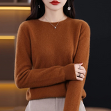 Pull en cachemire Liora | Col rond, élégant et doux pour femme