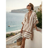 Robe Caftan Bella | Coton et Lin Léger, Broderies Élégantes, Style Bohème pour Femmes