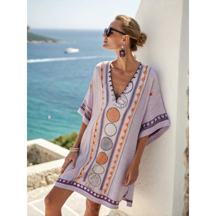 Portia Linen Caftan