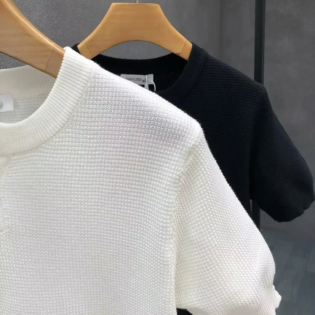 Henley Crewneck