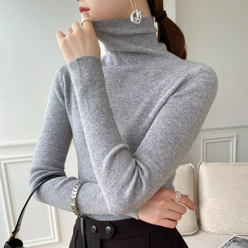 Camille Cashmere Turtleneck