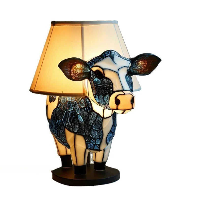 Stained Animal Lamp