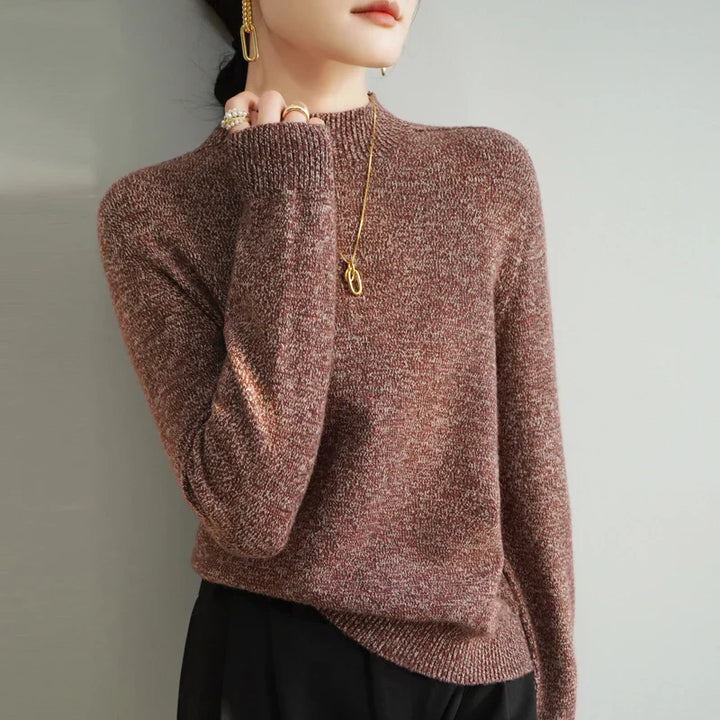 Luna Merino Mock Neck