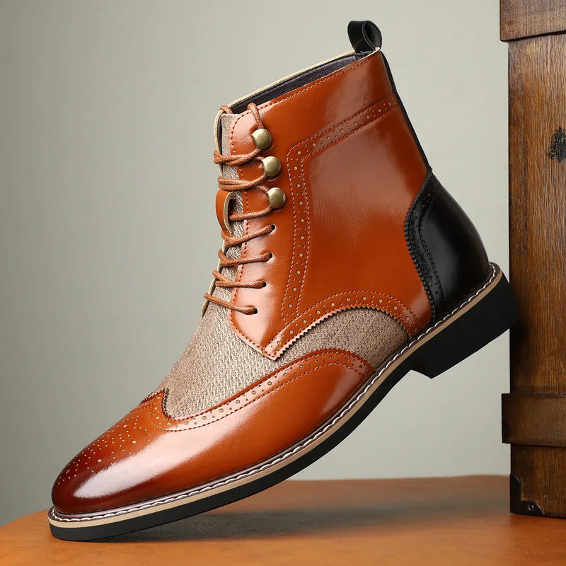 Aldric Leather Boots