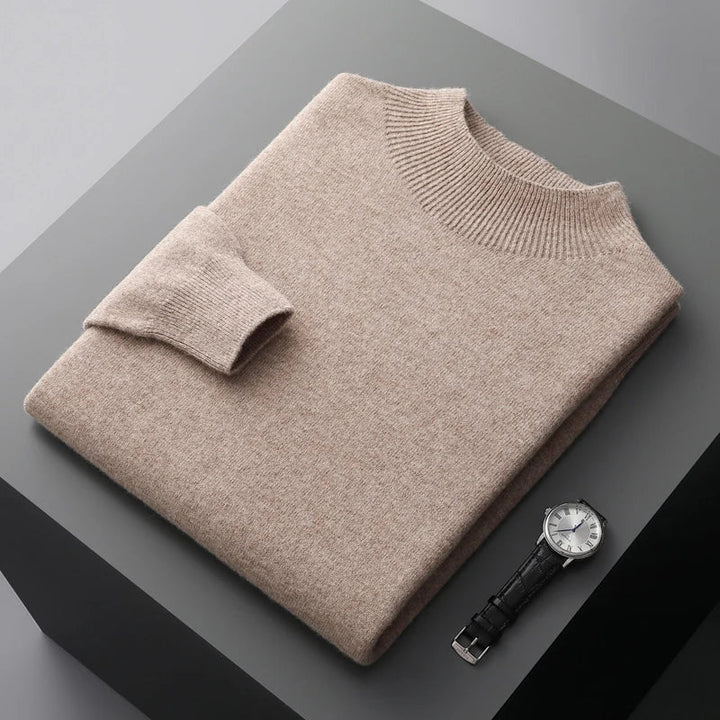 Ashbury Cashmere Half-Neck Sweater