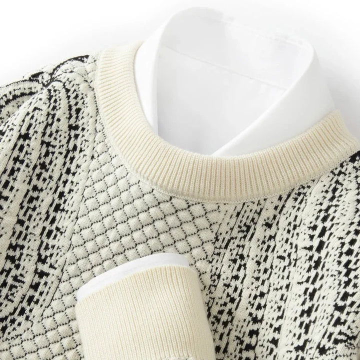 Rothmere Pattern Knit Sweater