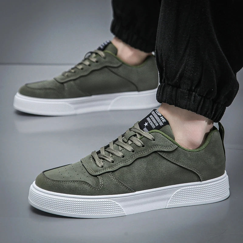 Carrington Suede Court Sneakers