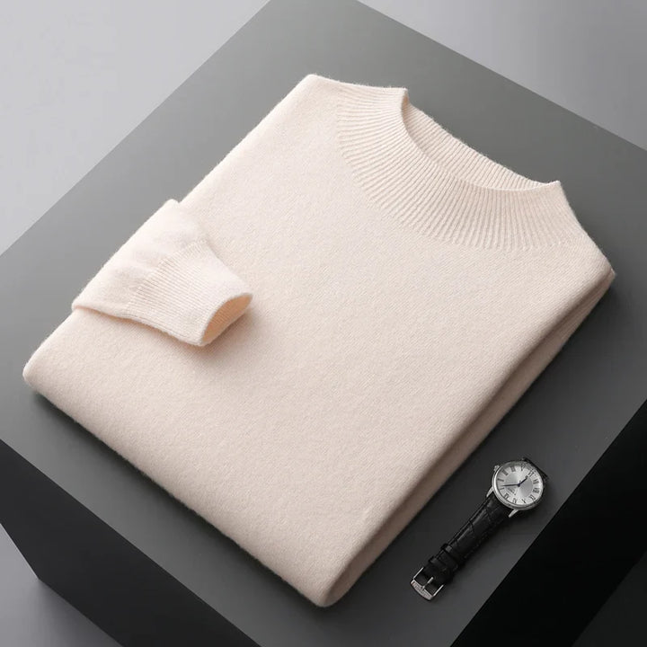Ashbury Cashmere Half-Neck Sweater