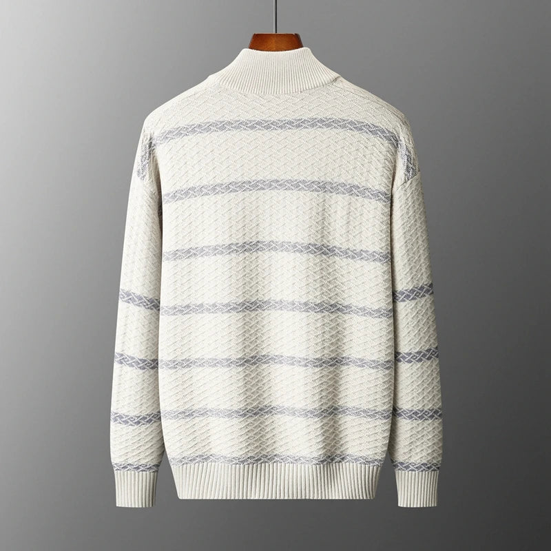 Westerdale Textured Zip Knit